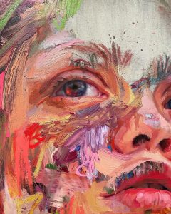 Dettaglio occhio, Jenny Saville, G. Belfiori